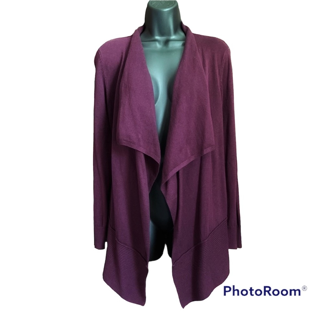 Retro-ology Open-front Cardigan